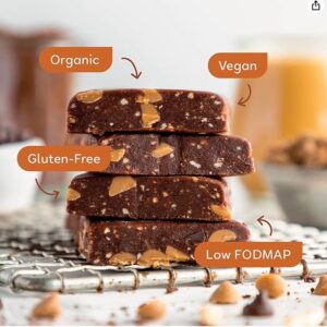 GoMacro MacroBar Organic Vegan Protein Bars - Double Chocolate + Peanut Butter Chips