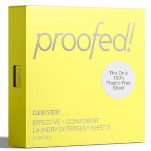 100% PLASTIC FREE laundry sheets