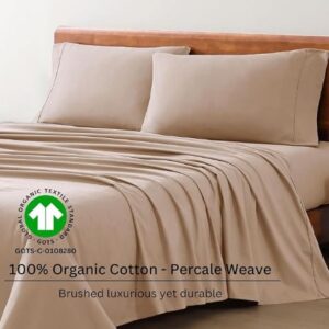 100% Organic Cotton Sheets Set