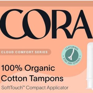 Cora Organic Applicator Tampon Multipack